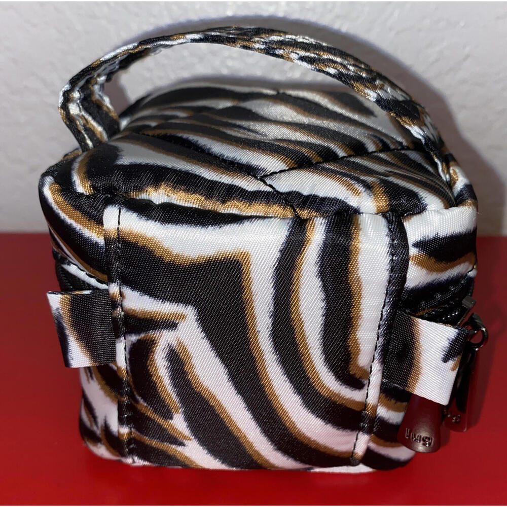 Lug Mini Jewelry Case Mini Swizzle Zebra Sand - Picture 3 of 9